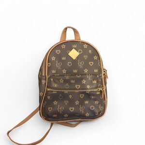 Claire-s Women's Brown and Tan Bag
